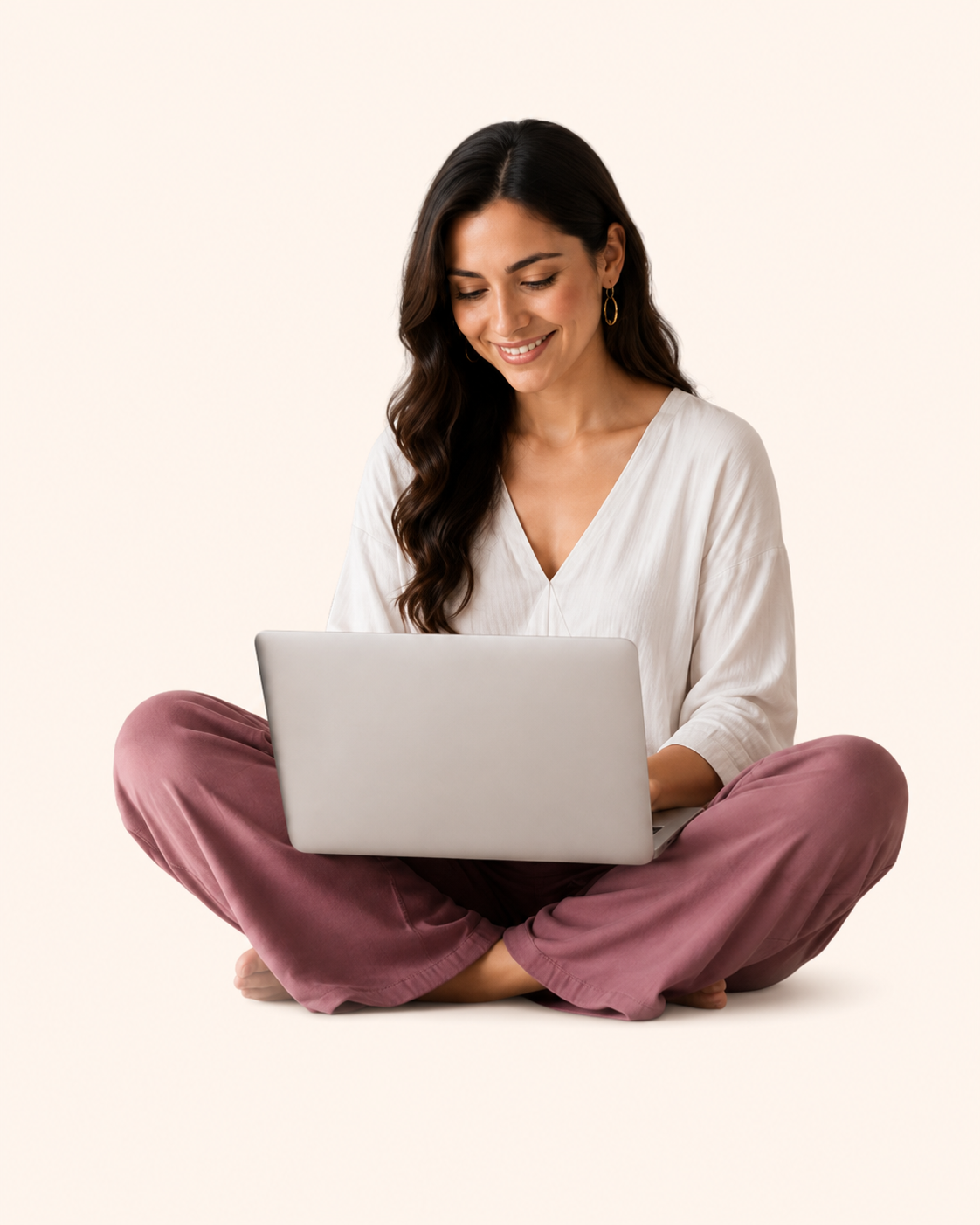 Mujer aprendiendo bienestar emocional